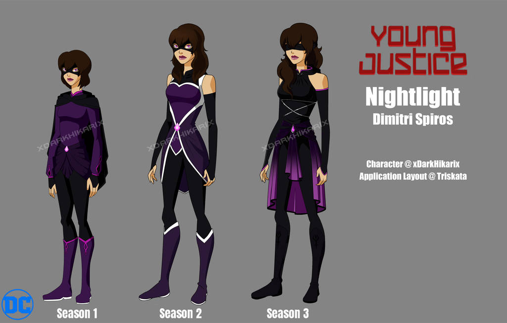 young justice oc nightlight