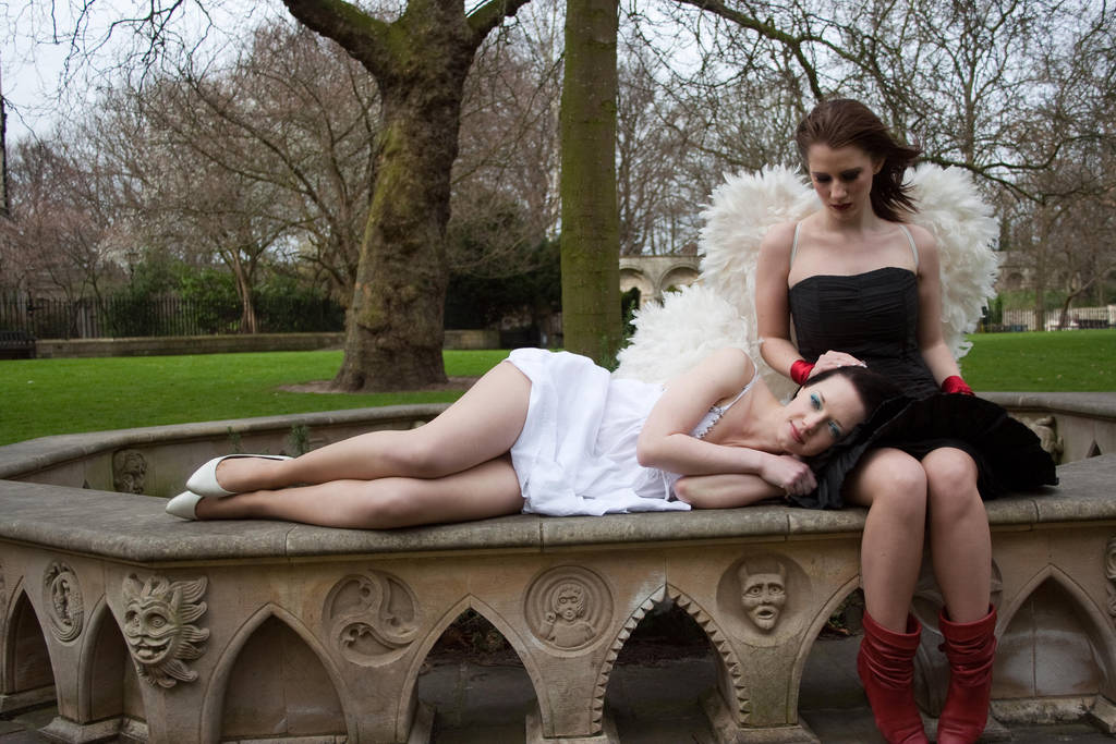 Lesbian Angels stock 47 by Random-Acts-Stock