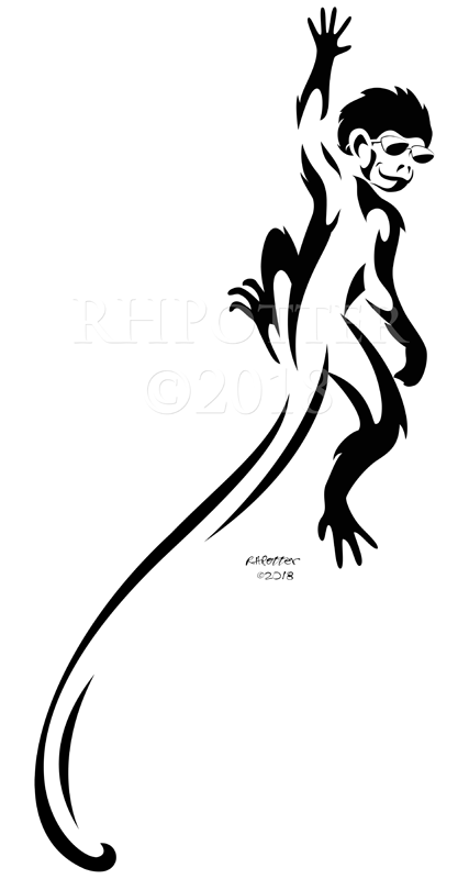 Monkey by RHPotter