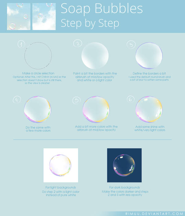 Soap Bubbles Steps by rimuu