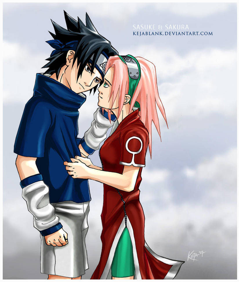 Sasuke and Sakura by KejaBlank Sasuke and Sakura by KejaBlank