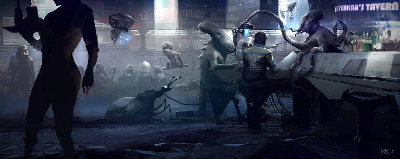 Tenkar's Tavern by erenarik