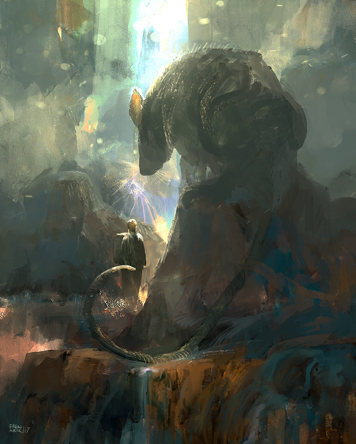 Fat Rat speedpainting by erenarik
