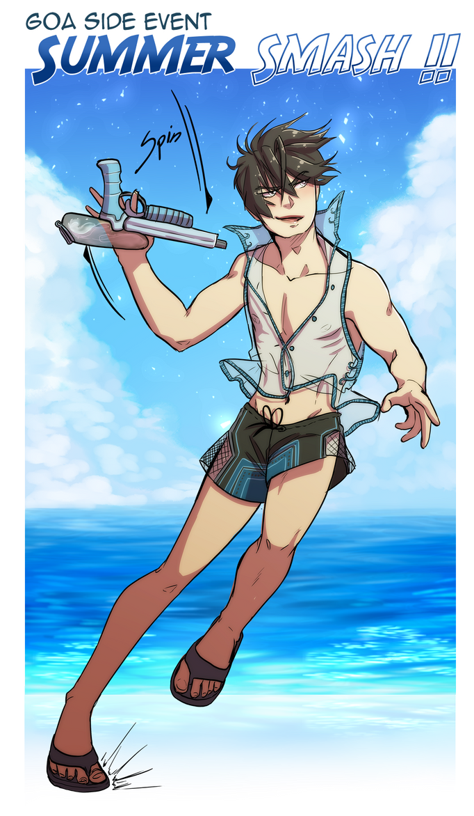 summer smash Malcolm by SeraphicMayin summer smash Malcolm by SeraphicMayin