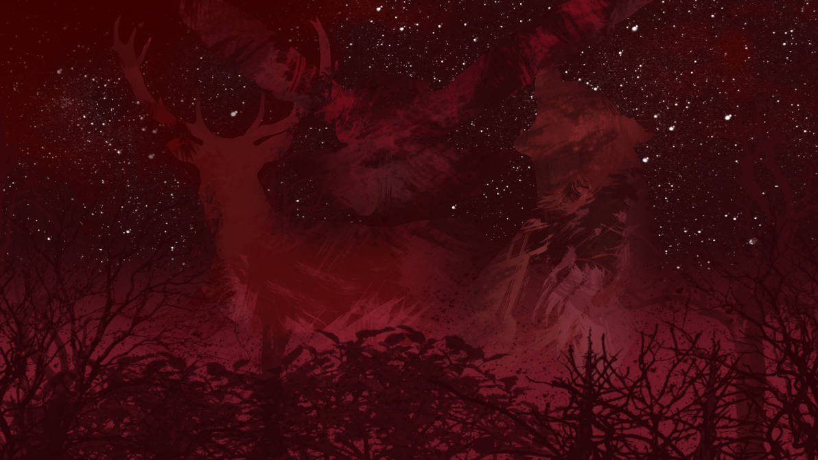 Forest Night Sky With Animals Wallpaper By Basketfreak13 Forest Night Sky With Animals Wallpaper By Basketfreak13