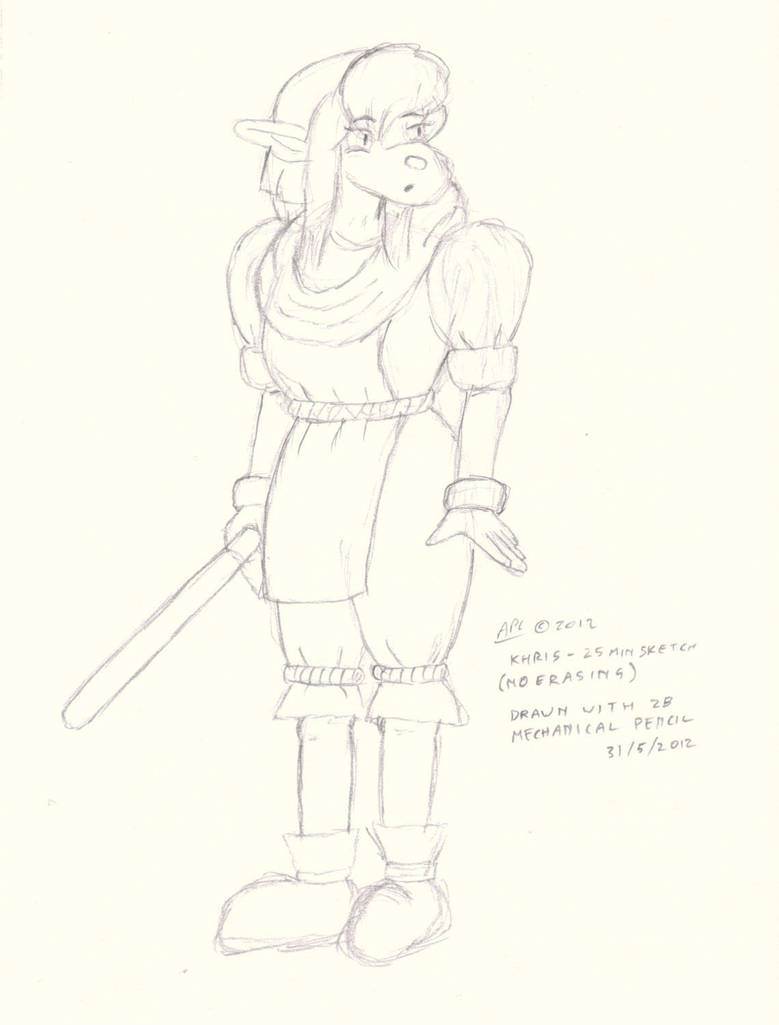 25-min-no-erase: Khris by cullsoft
