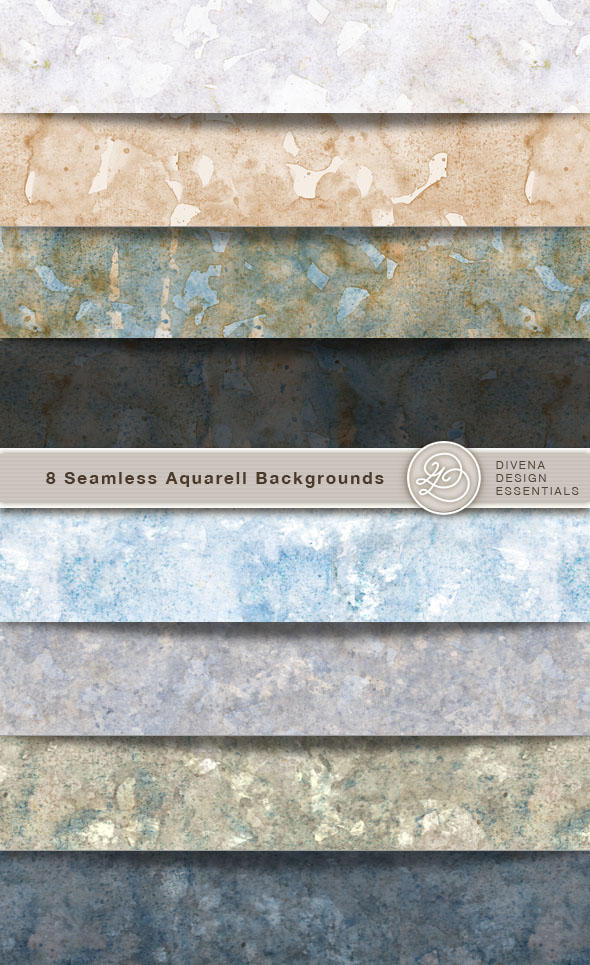 8 Aquarel Backgrounds by Divenadesign on DeviantArt