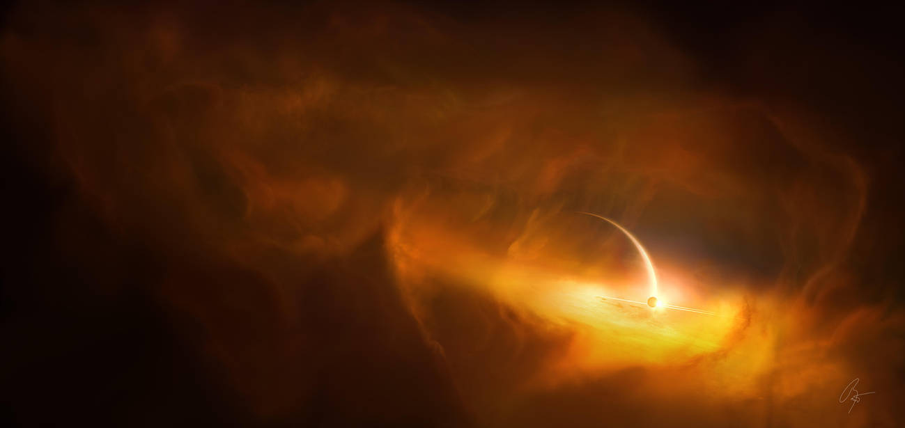 Beneath the Clouds of Titan by JoeyJazz