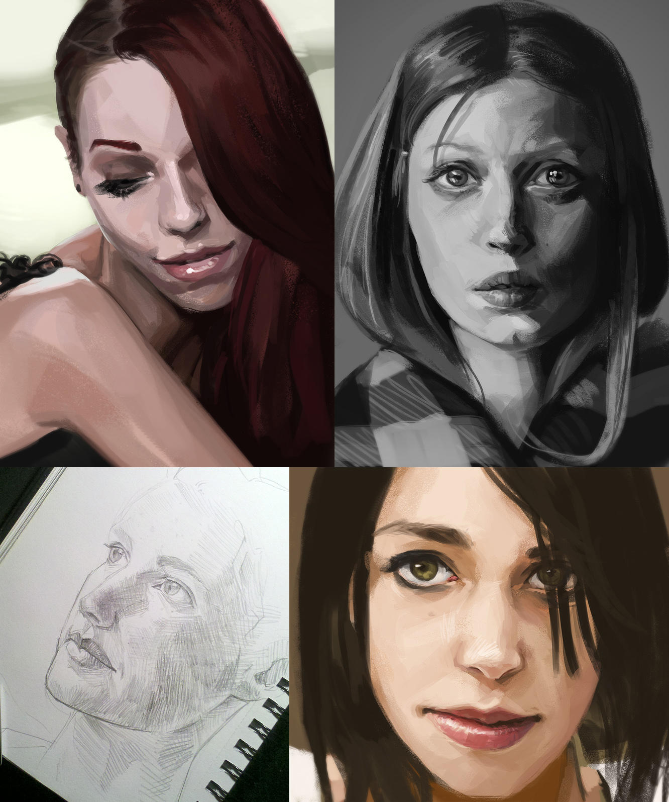 Portrait studies 04 by iZonbi