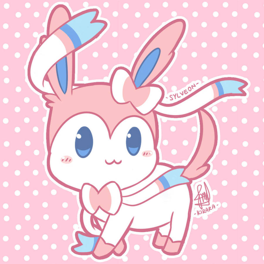 Chibi Sylveon by Kirara-CecilVenes