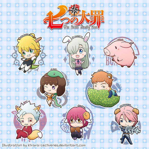 Chibi Nanatsu No Taizai By Kirara Cecilvenes On Deviantart