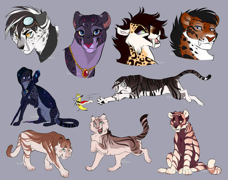 MayaDaBanana Character Sketches by Nightrizer