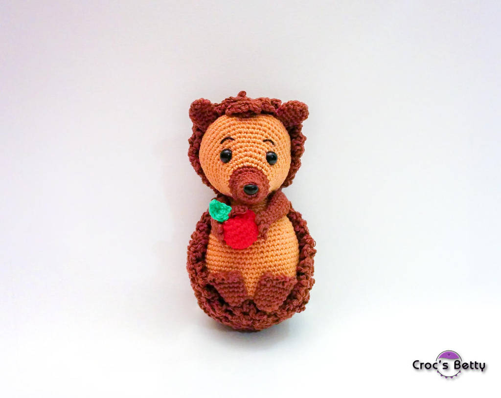 Achu the little Hedgehog by Crocsbetty