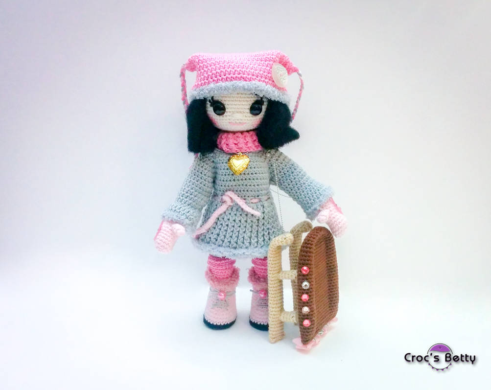 Leila and her Luge by Crocsbetty