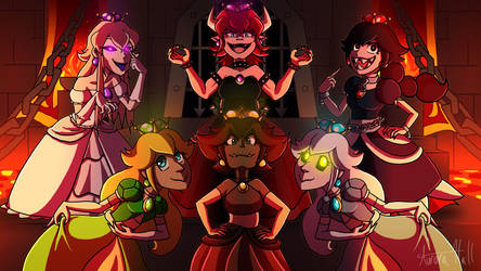 Super Crown Villian Squad by A-m-i-a-r-t
