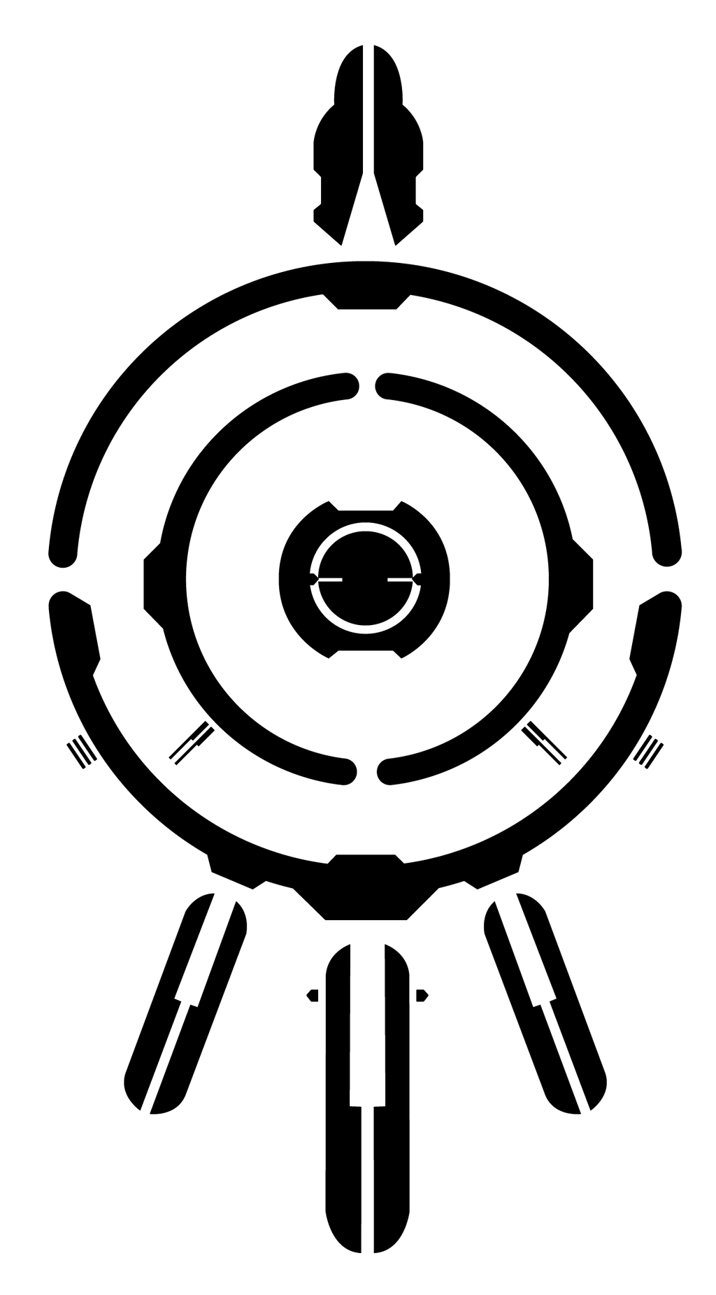 Code Lyoko Evolution - Giant XANA Sign by DlynK