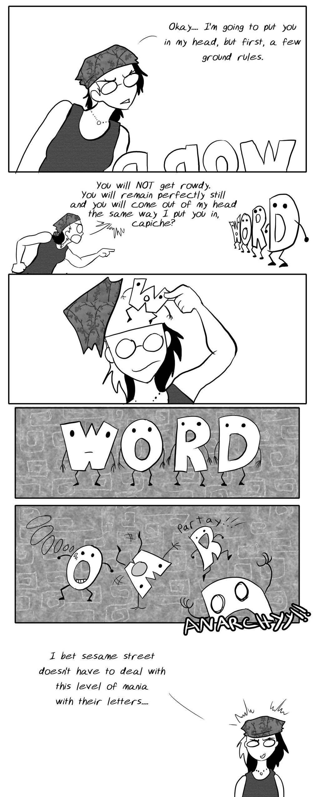 Herding Letters by Warlord-of-Noodles