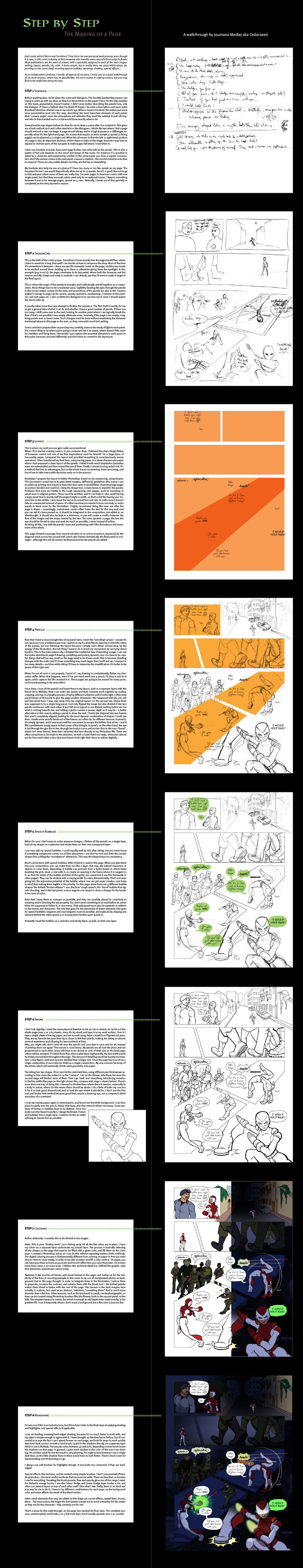 The Making of a Page by Majnouna
