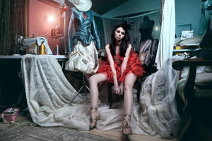 Little Red Dress by Aisii