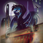 Commission - The skyline by Ruhisu