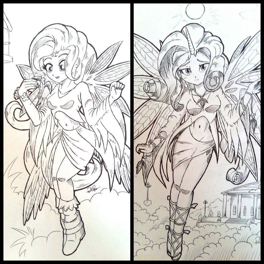 May doodle - W.I.T.C.H. Equestria by Ruhisu