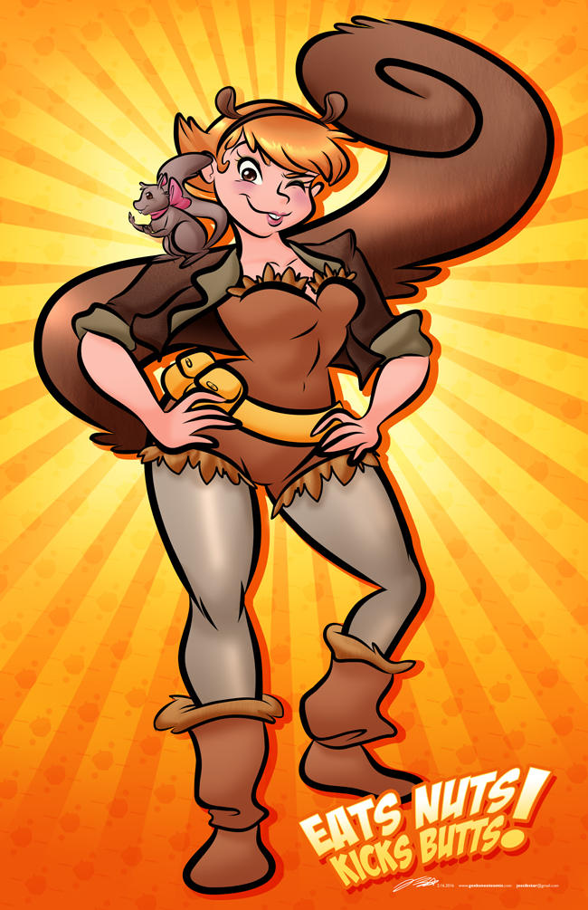 Squirrel Girl by geeksnextdoor