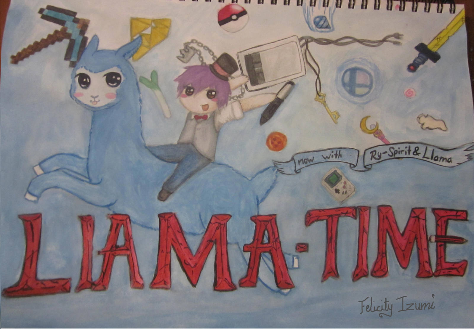 Llama Time! by FelicityIzumi