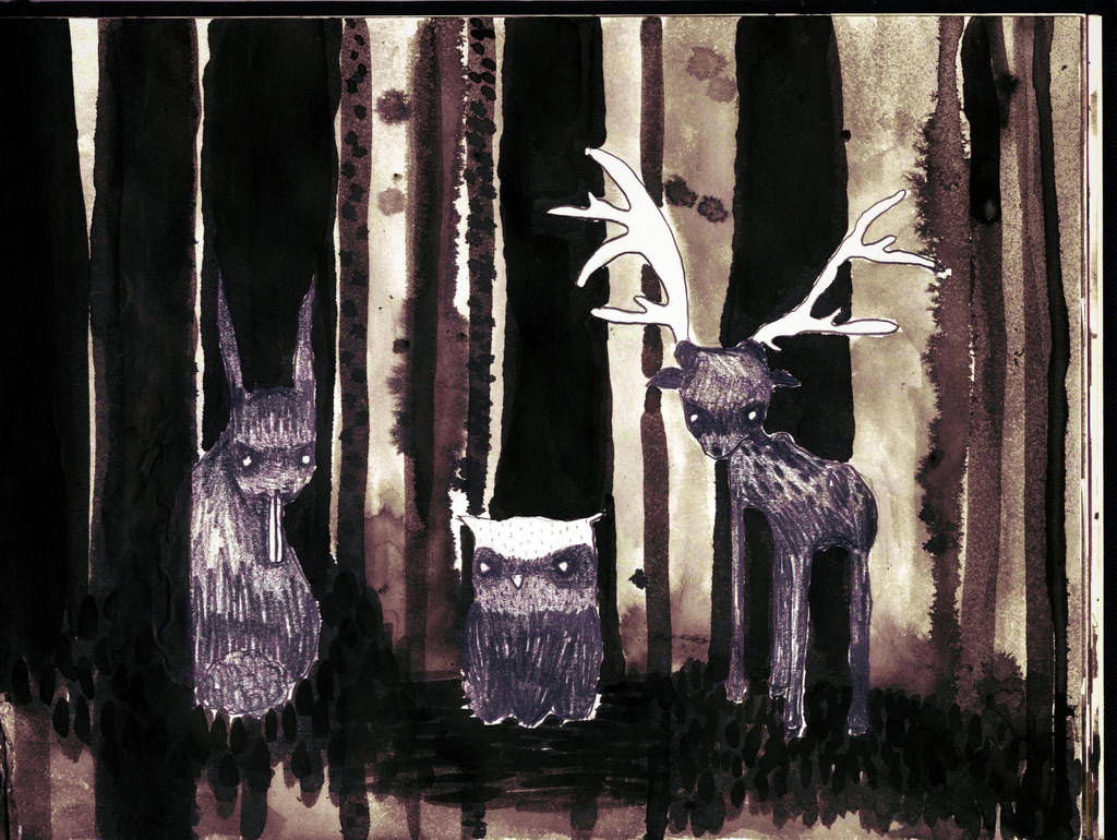 Forest Creatures by CheekyCzekaj on DeviantArt