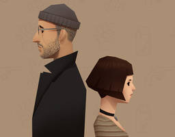 Leon and Mathilda by DmitryGrebenkov