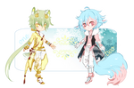 East and West _ sketch adopt OTA + EXTRA (CLOSED) by RumCandyAdopt
