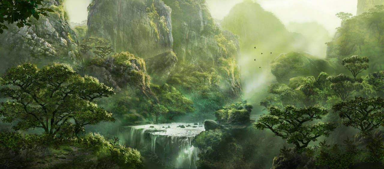 Jungle by Walter-Vermeij on DeviantArt See more ideas about jungle, landscape, reference images.