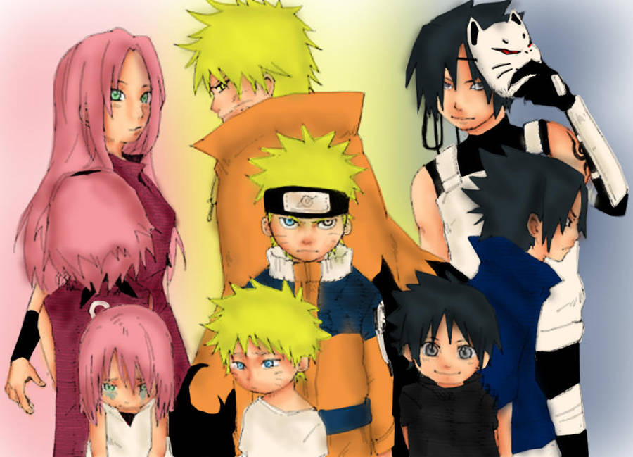 naruto team 7 by YCHN on DeviantArt