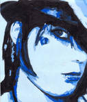 Blue girl 1 by AwezumArt