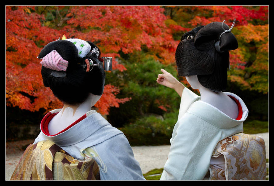 Autumn in Kyoto by DrowElfMorwen