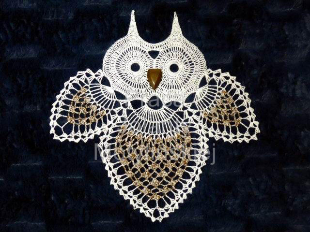 Owl - Crochet Doily by jolabrodnica on DeviantArt