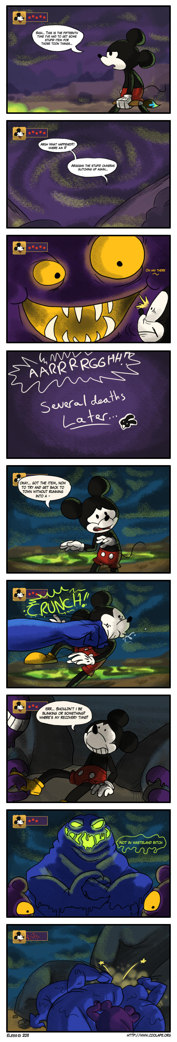 Comic - Epic mickey pt 1 by mmishee