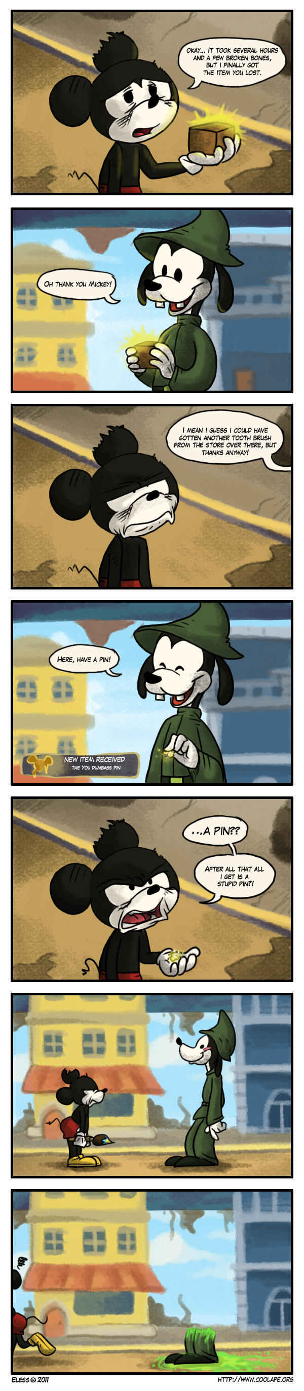Comic - Epic Mickey pt 2 by mmishee