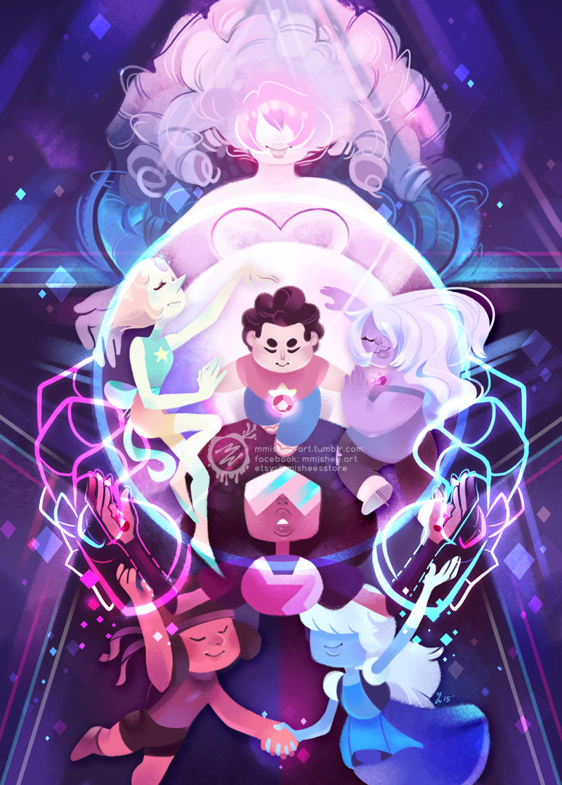 The Crystal Gems - Steven Universe by mmishee