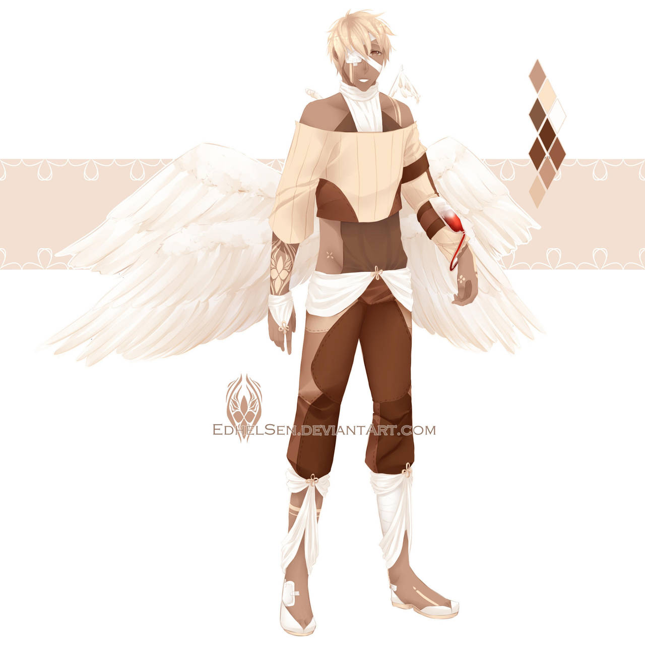 Set price - Angelic Adopt - OPEN - by EdhelSen