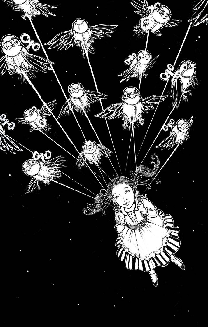 Clockwork Birds by fabiolagarza