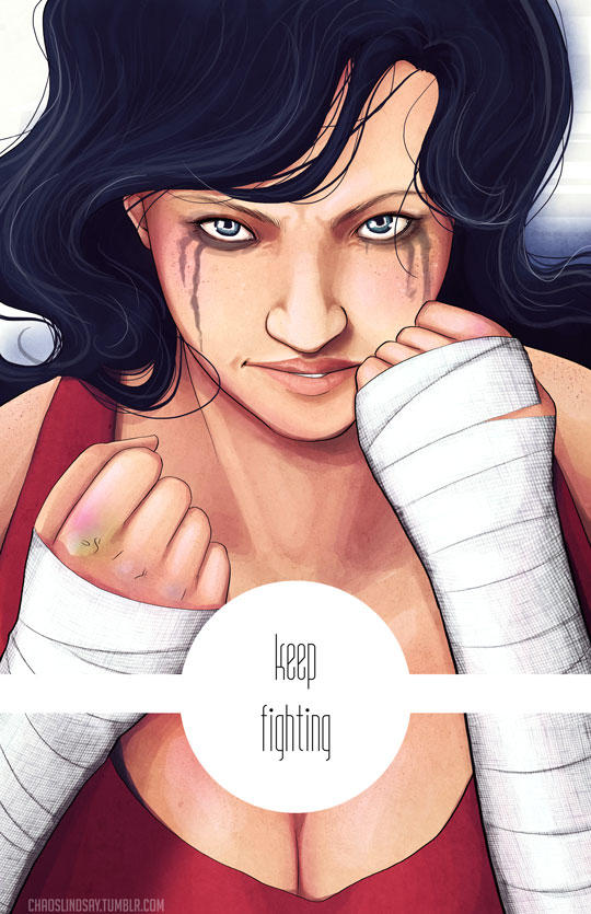 Keep Fighting by neomeruru