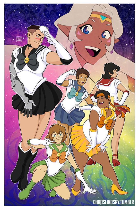 Voltron Scouts by neomeruru