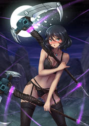 Maria Calavera, The Grim Reaper / lingerie by ADSouto