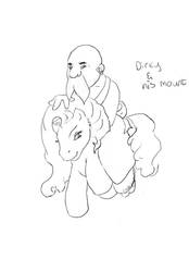 Dirky and his Mount by lorikitty