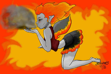 Fire Fairy - finished by lorikitty