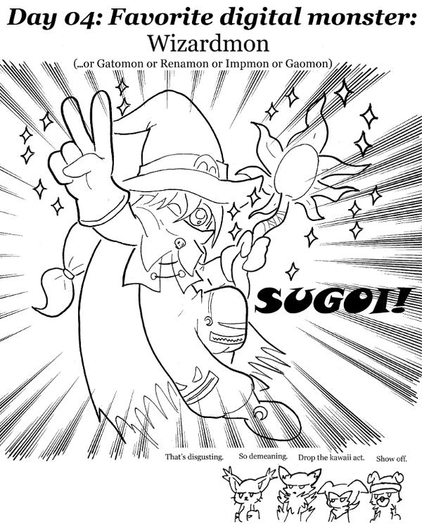30 Day Digimon Challenge - day 4 by Blitzkrieg1701