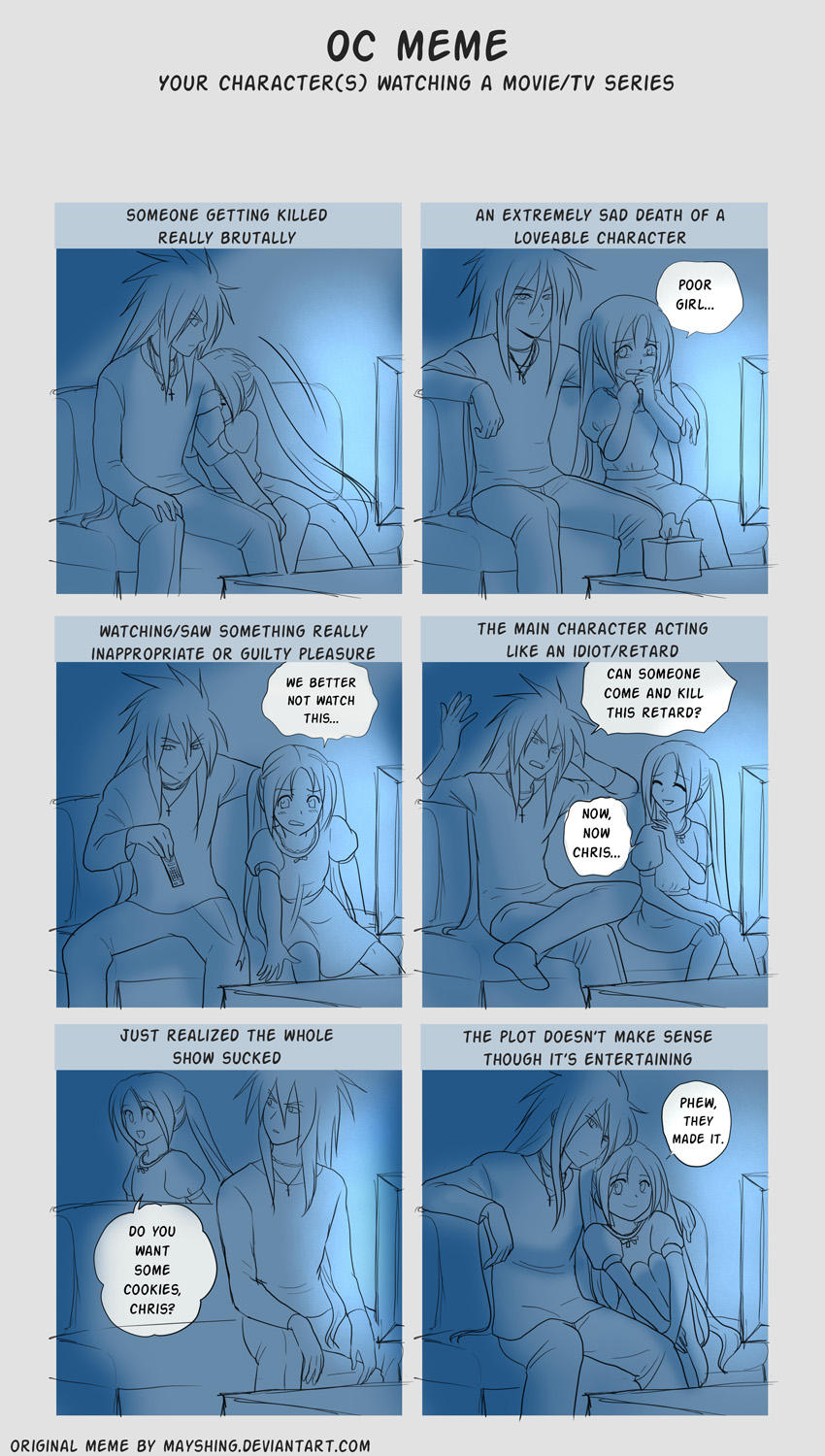 meme- TV - Lien and Angel by mayshing