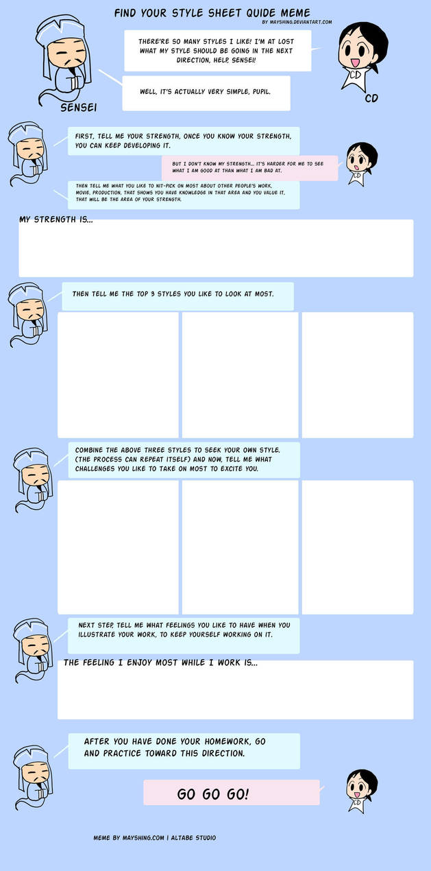 Meme- Find your style by mayshing