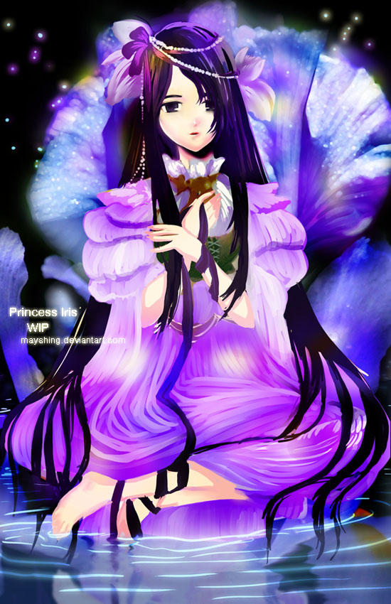 Princess Iris wip by mayshing