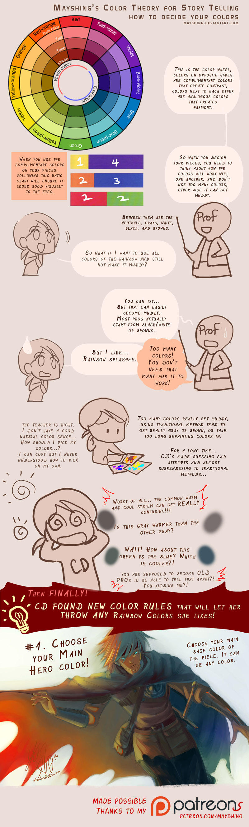 How to pick your colors for storytelling p1 by mayshing